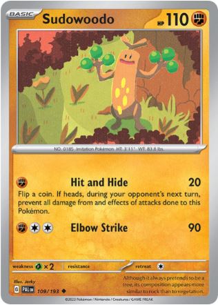 PE109 - Sudowoodo