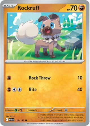 PE116 - Rockruff