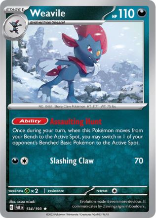 PE134 - Weavile (Holo)