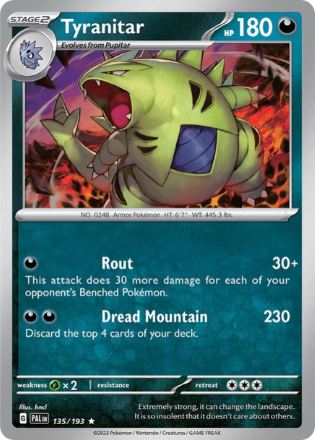 PE135 - Tyranitar (Holo)