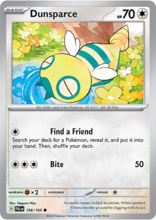 PE156 - Dunsparce (Reverse Holo)