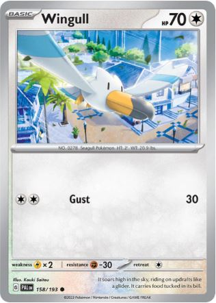 PE158 - Wingull (Reverse Holo)