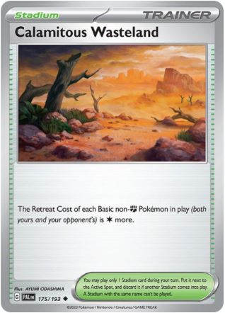 PE175 - Calamitous Wasteland (Reverse Holo)