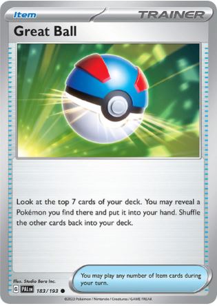 PE183 - Great Ball (Reverse Holo)