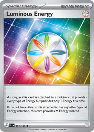 PE191 - Luminous Energy (Reverse Holo)