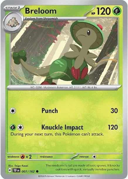 SVTF-007/162 - Breloom (Reverse Holo)