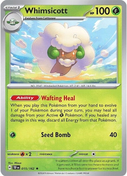 SVTF-015/162 - Whimsicott (Reverse Holo)