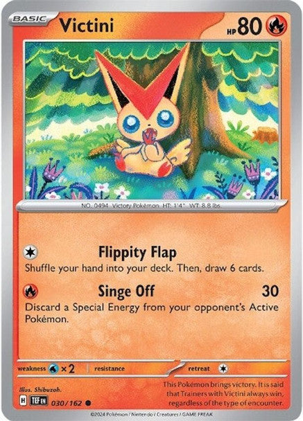 SVTF-030/162 - Victini (Reverse Holo)