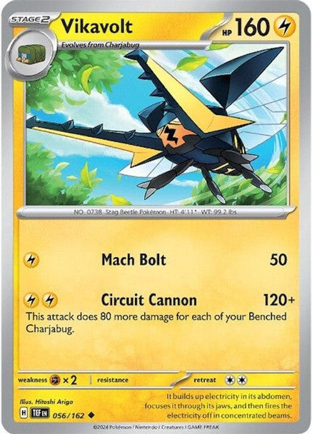 SVTF-056/162 - Vikavolt (Reverse Holo)