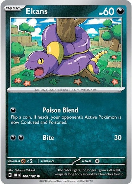 SVTF-100/162 - Ekans (Reverse Holo)