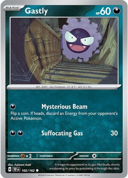 SVTF-102/162 - Gastly (Reverse Holo)