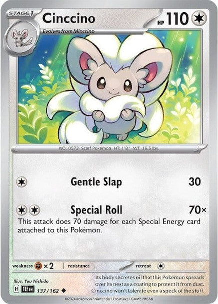 SVTF-137/162 - Cinccino (Reverse Holo)