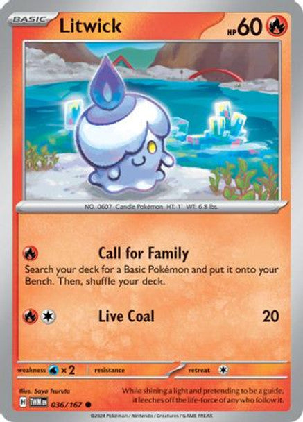 SVTM 036/167 - Litwick (Reverse Holo)