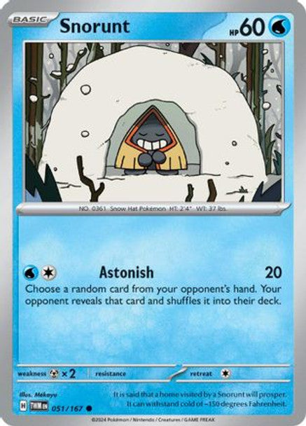 SVTM 051/167 - Snorunt (Reverse Holo)