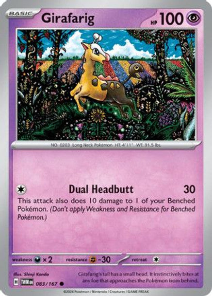 SVTM 083/167 - Girafarig (Reverse Holo)