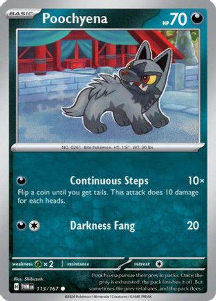 SVTM 113/167 - Poochyena (Reverse Holo)