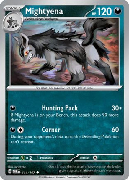 SVTM 114/167 - Mightyena (Reverse Holo)