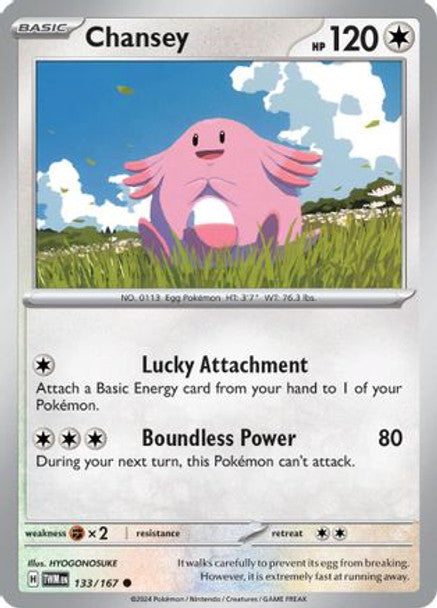 SVTM 133/167 - Chansey (Reverse Holo)