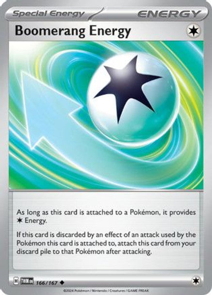 SVTM 166/167 - Boomerang Energy (Reverse Holo)