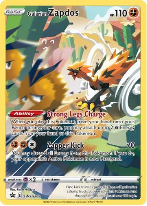 SWSH283 - Galarian Zapdos (Promo)