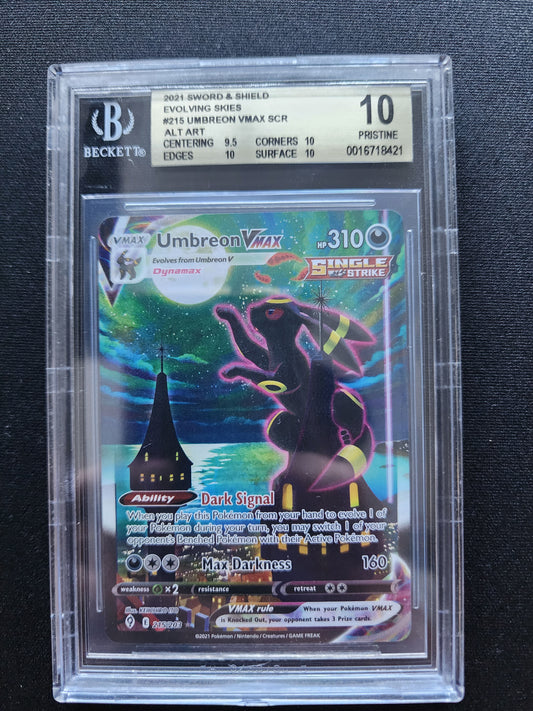 Umbreon VMAX Alternate Art 215/203 BGS10