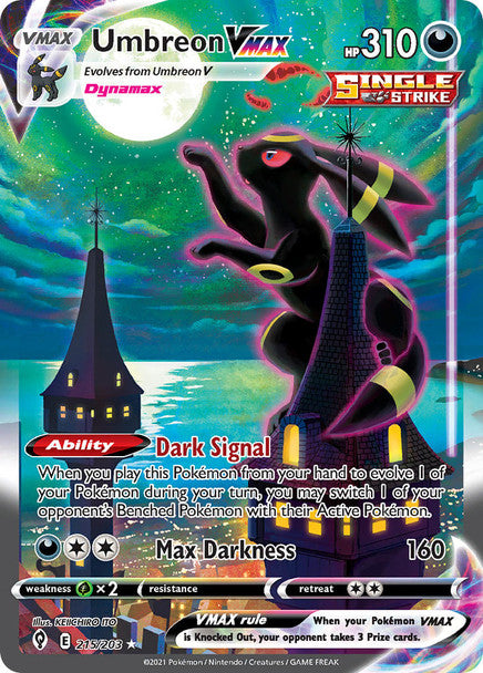 EVS215 - Umbreon VMAX (Alternate Art Secret)