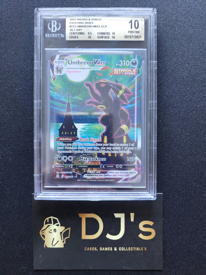 Umbreon VMAX Alternate Art 215/203 BGS10