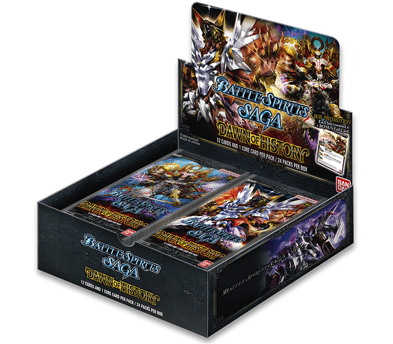 Battle Spirits Saga Card Game Set 01 Dawn of History Booster Display (BSS01)