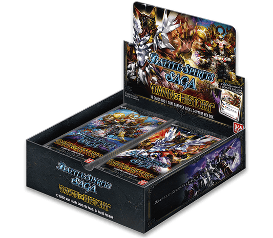 Battle Spirits Saga Card Game Set 01 Dawn of History Booster Display (BSS01)