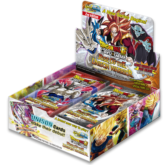 Dragon Ball Super Card Game: Rise of the Unison Warrior Booster Box (Second Edition) (UW1) [DBS-B10]