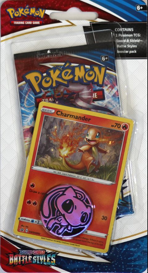 Battle Styles Checklane Blister w/ Charmander Promo