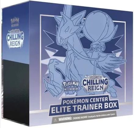 Chilling Reign Elite Trainer Box - Ice Rider Calyrex VMAX