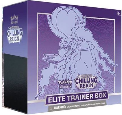 Chilling Reign Elite Trainer Box - Shadow Rider Calyrex VMAX