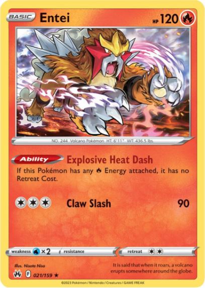 CZ021 - Entei (Holo)