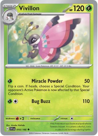 SV010 - Vivillon (Reverse Holo)