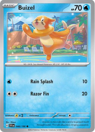 SV046 - Buizel (Reverse Holo)