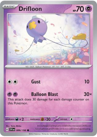 SV089 - Drifloon (Reverse Holo)