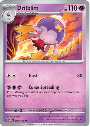 SV090 - Drifblim (Reverse Holo)