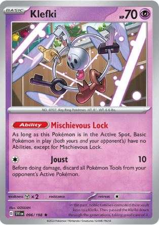 SV096 - Klefki (Reverse Holo)