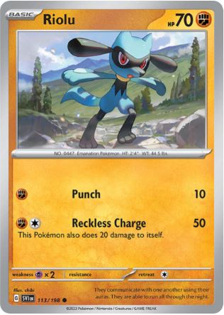 SV113 - Riolu