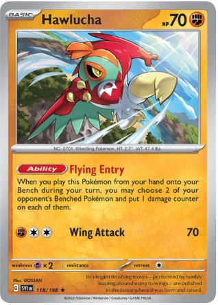 SV118 - Hawlucha (Holo)