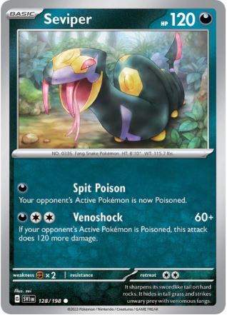 SV128 - Seviper (Reverse Holo)