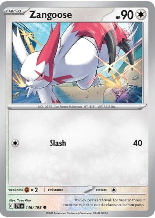 SV146 - Zangoose