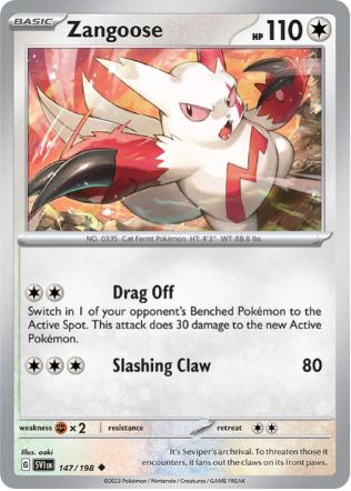 SV147 - Zangoose