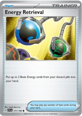 SV171 - Energy Retrieval (Reverse Holo)