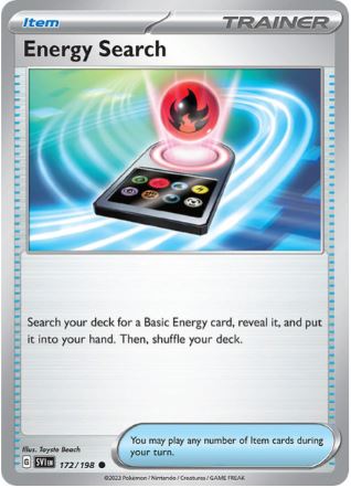 SV172 - Energy Search (Reverse Holo)