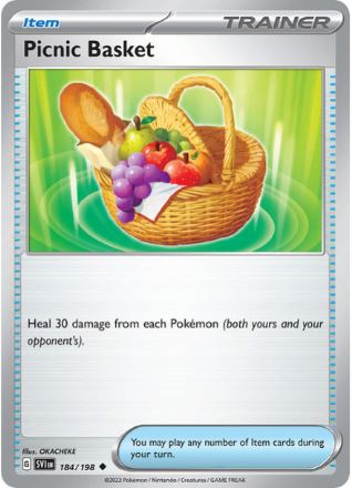 SV184 - Picnic Basket (Reverse Holo)