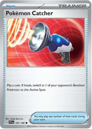 SV187 - Pokemon Catcher (Reverse Holo)