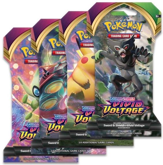 Vivid Voltage Sleeved Booster Pack